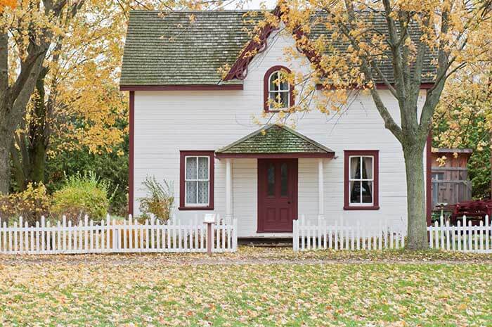 Casa que cuenta con un seguro de hogar de arrendatario y arrendador